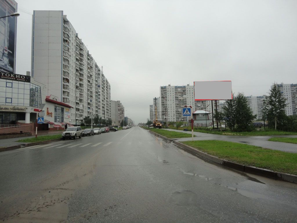 Фотография рекламного носителя, тип: Билборд 3x6, адрес: Ленина ул., д.17, корп.1, поз.1, Нижневартовск, Ханты-Мансийский автономный округ – Югра, Россия. Сторона А1 №480189