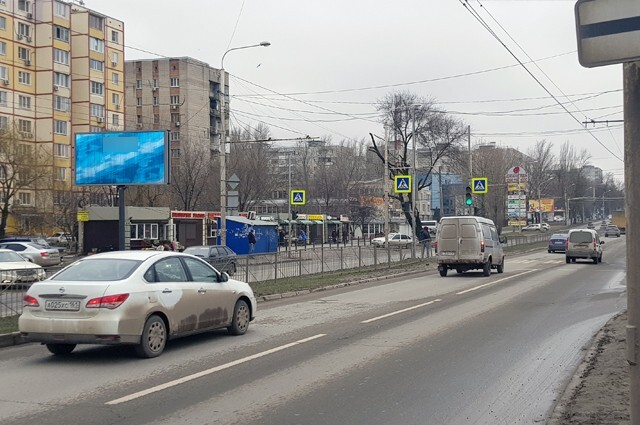 Фотография рекламного носителя, тип: Билборд 3x6, адрес: Таганрогская ул., д.112, Ростов-на-Дону, Ростовская область, Россия. Сторона Б1 №781846