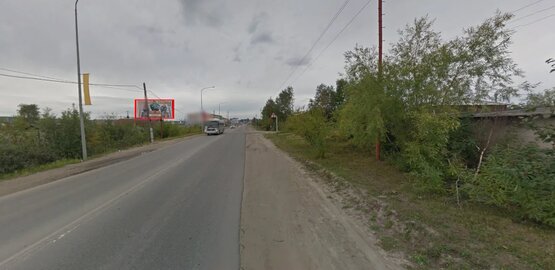 Фотография рекламного носителя, тип: Билборд 3x6, адрес: Чернышова ул. Х Мира ул., ВОЯЖ, Нягань, Ханты-Мансийский автономный округ – Югра, Россия. Сторона Б №853830