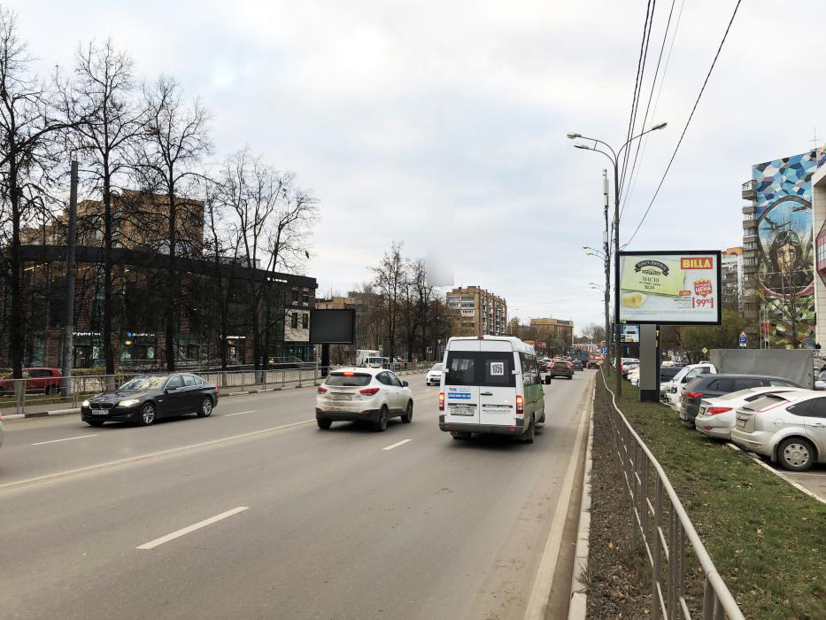 Фотография рекламного носителя, тип: Ситиборд 2.7x3.7, адрес: Можайское ш., 24 447м, Одинцово, Московская область, Россия. Сторона A1-А6 №434975