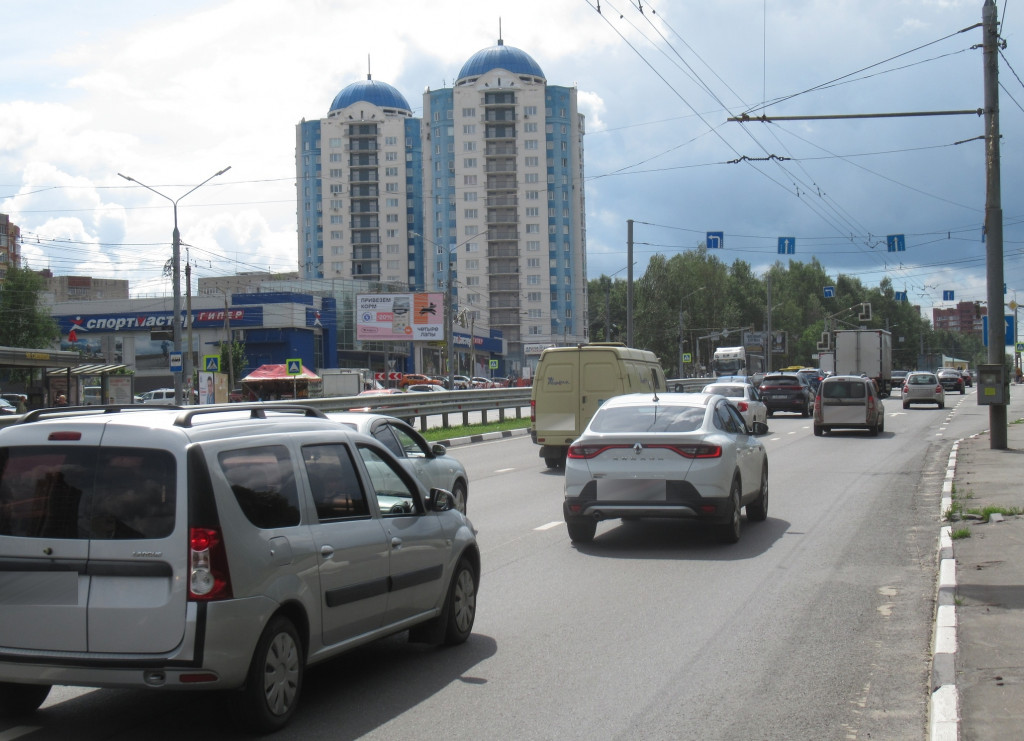 Фотография рекламного носителя, тип: Билборд 3x6, адрес: Московский пр-т. Х Слепнёва ул., Ярославль, Ярославская область, Россия. Сторона Б №293860