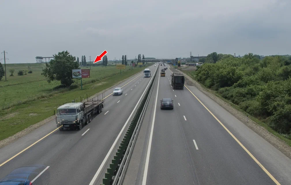 Фотография рекламного носителя, тип: Билборд 3x6, адрес: М-4 Дон а/д, 1350 650м, Краснодар, Краснодарский край, Россия. Сторона Б №602551