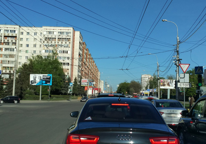 Фотография рекламного носителя, тип: Билборд 3x6, адрес: Пушкина ул. Х Кулакова ул., Пенза, Пензенская область, Россия. Сторона Б №755405