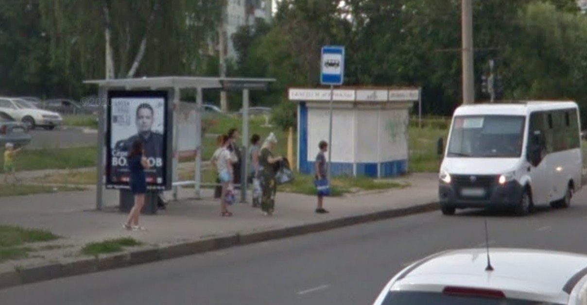 Фотография рекламного носителя, тип: Остановка 1.8x1.2, адрес: Октябрьская ул., д.79, Орел, Орловская область, Россия. Сторона Б1-Б6 №1063167