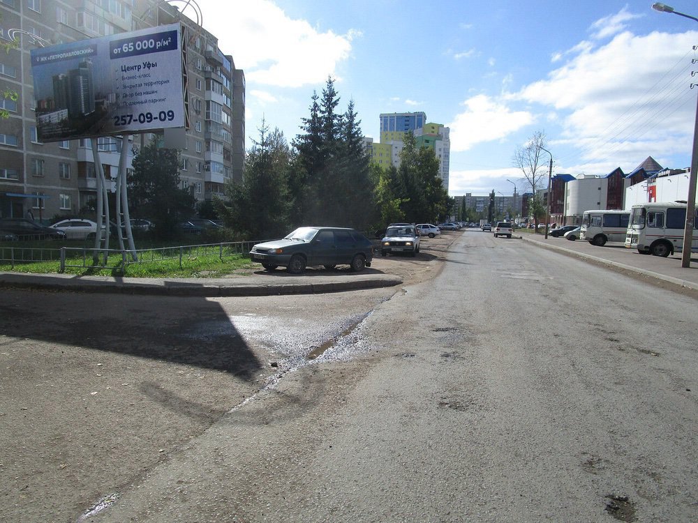 Фотография рекламного носителя, тип: Билборд 3x6, адрес: Баязита Бикбая ул., д.19/1, Уфа, Республика Башкортостан, Россия. Сторона Б №746065