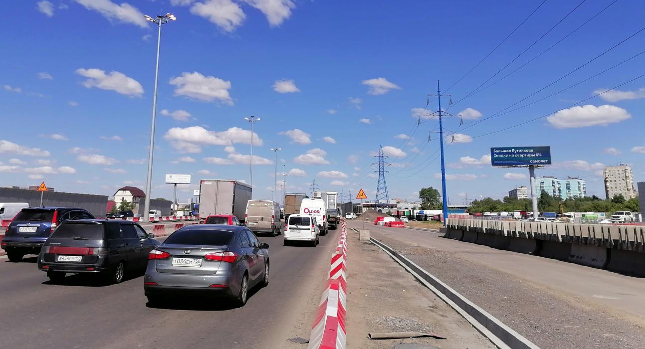 Фотография рекламного носителя, тип: Суперсайт 5x15, адрес: Новорязанское ш., 22 750м, Люберцы, Московская область, Россия. Сторона А №871571