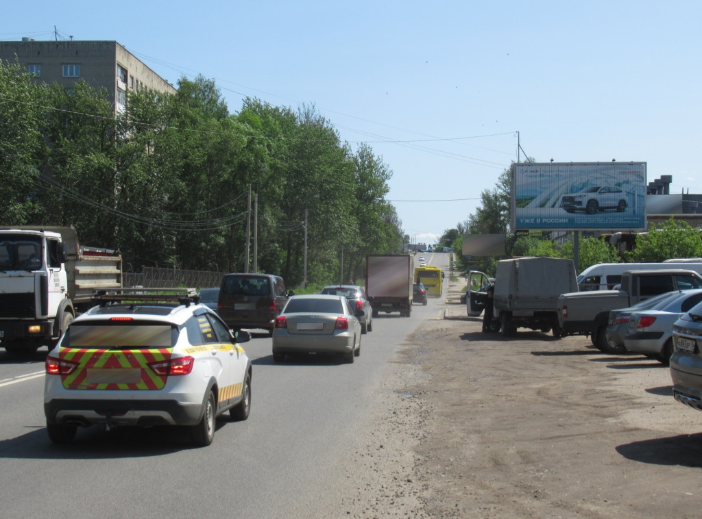 Фотография рекламного носителя, тип: Билборд 3x6, адрес: ЮЗОД, 150м от Гагарина ул., Ярославль, Ярославская область, Россия. Сторона А1-A3 №638567