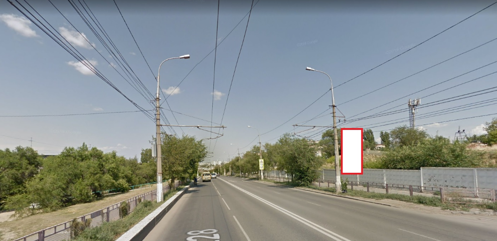 Фотография рекламного носителя, тип: Панель-кронштейн, адрес: Ополченская ул., поз.3, Волгоград, Волгоградская область, Россия. Сторона А №1097126