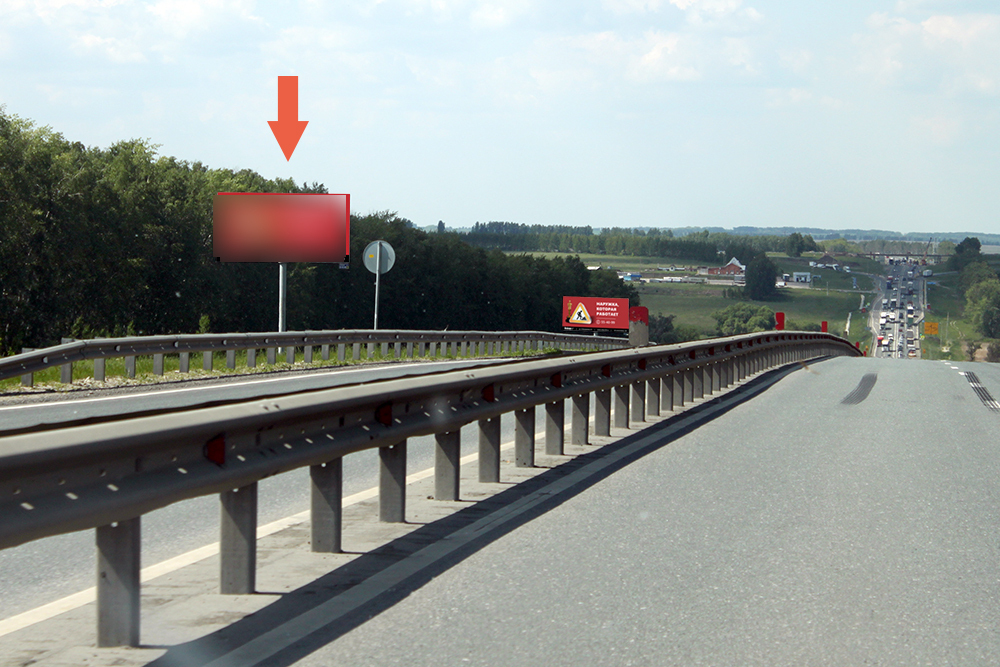 Фотография рекламного носителя, тип: Билборд 3x6, адрес: Трасса М-Самара а/д, 619 460м, Пенза, Пензенская область, Россия. Сторона B №1325032