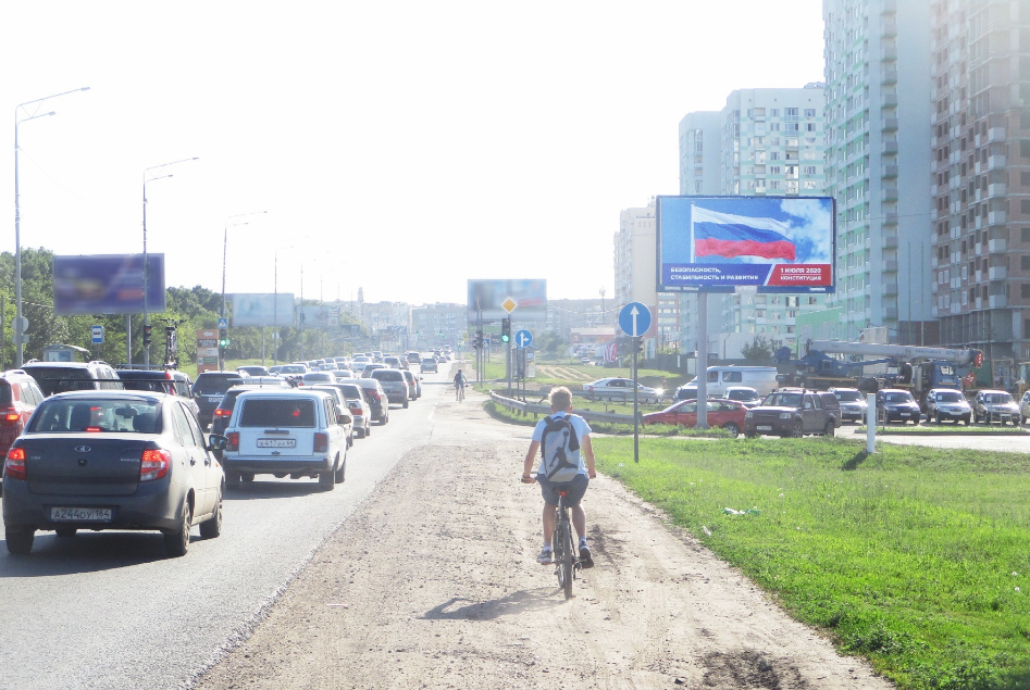 Фотография рекламного носителя, тип: Билборд 3x6, адрес: Усть-Курдюмское ш., автосалон Volvo, Саратов, Саратовская область, Россия. Сторона А №327279