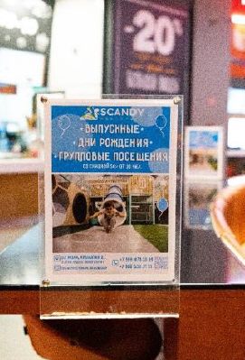 Фотография рекламного носителя, тип: Постер/баннер, адрес: Торговый центр «Oz Молл», Крылатая ул., д.2, Краснодар, Краснодарский край, Россия. Сторона/вариант №1096113