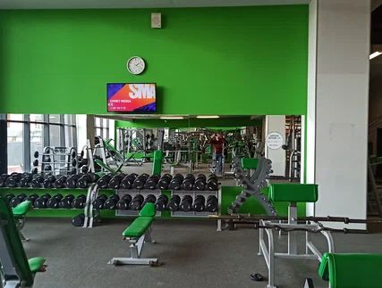 Фотография рекламного носителя, тип: Видеоэкран, адрес: Фитнес-центр «X-Fit Нагатинская», 1-й Нагатинский пр-зд., д.10, Москва, Россия. Сторона/вариант 4 №980228