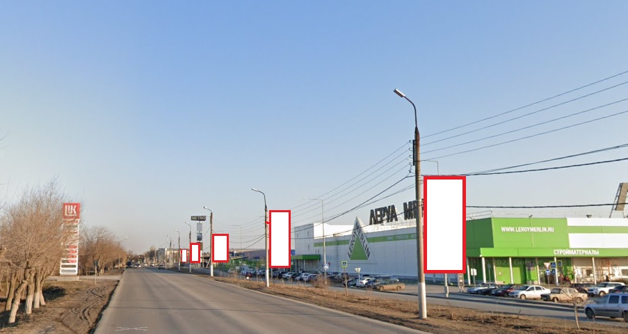 Фотография рекламного носителя, тип: Панель-кронштейн, адрес: Ленина пр-т., поз.1, Волжский, Волгоградская область, Россия. Сторона А №1097379