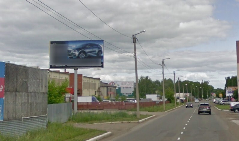 Фотография рекламного носителя, тип: Билборд 3x6, адрес: ул. Строителей, 81, рядом ресторан КАМЕЛОТ, Нефтекамск, Республика Башкортостан, Россия. Сторона A №1054205