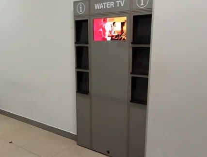 Фотография рекламного носителя, тип: Видеоэкран, адрес: Фитнес-центр «X-Fit Нагатинская», 1-й Нагатинский пр-зд., д.10, Москва, Россия. Сторона/вариант 3 №980227