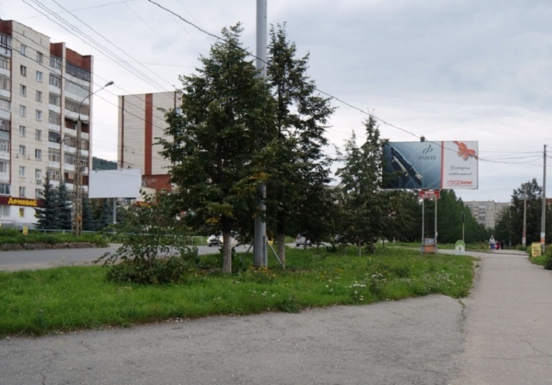 Фотография рекламного носителя, тип: Билборд 3x6, адрес: Октября пр-т Х Ильмен-Тау ул., Миасс, Челябинская область, Россия. Сторона А №1057175