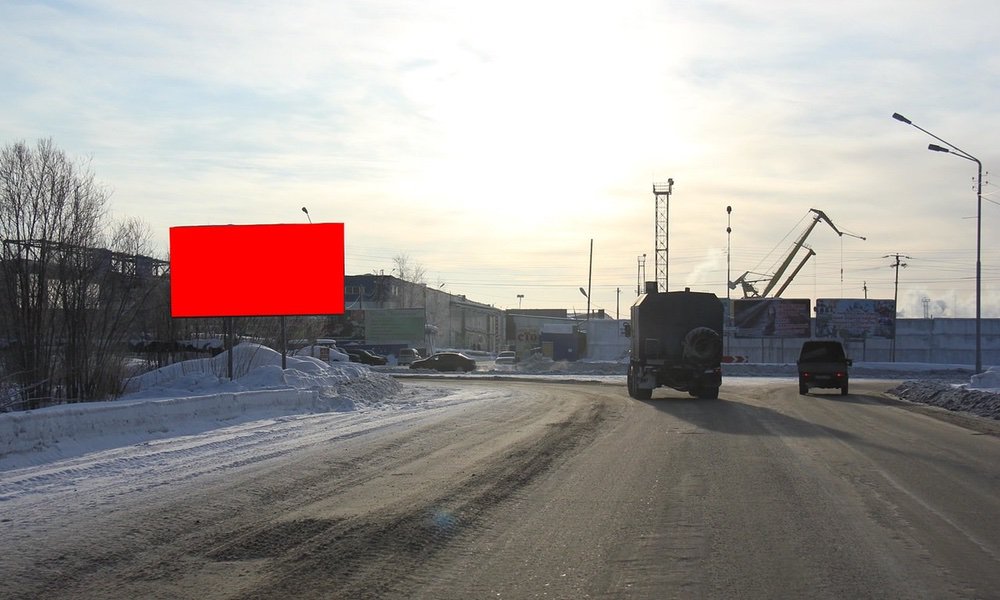 Фотография рекламного носителя, тип: Билборд 3x6, адрес: Магистральная ул., кольцевая развязка, Пыть-Ях, Ханты-Мансийский автономный округ – Югра, Россия. Сторона Б №676754