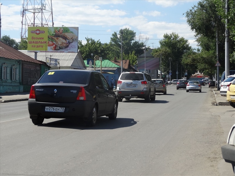 Фотография рекламного носителя, тип: Билборд 3x6, адрес: Соколовая ул., д.313, Саратов, Саратовская область, Россия. Сторона Б №819248