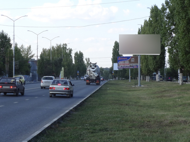 Фотография рекламного носителя, тип: Билборд 3x6, адрес: Строителей пр-т., д.56 Х Чемодурова ул., Саратов, Саратовская область, Россия. Сторона А №497955