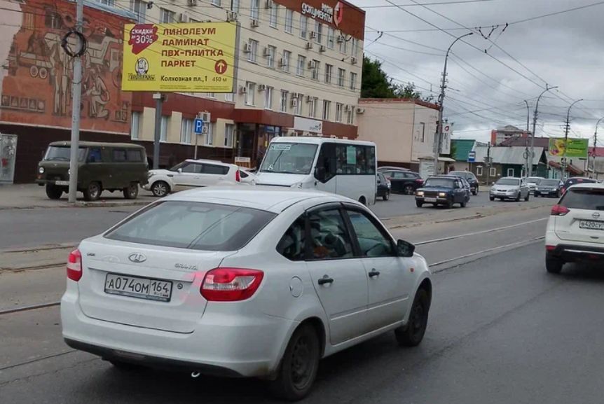 Фотография рекламного носителя, тип: Билборд 3x6, адрес: Танкистов ул. Х 1-я Садовая ул., д.37, Саратов, Саратовская область, Россия. Сторона Б №547528