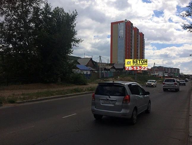 Фотография рекламного носителя, тип: Билборд 3x6, адрес: Трубачеева ул., д.140, Улан-Удэ, Республика Бурятия, Россия. Сторона B №979267