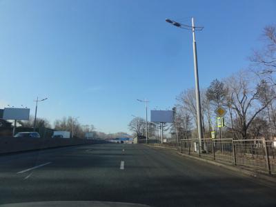 Фотография рекламного носителя, тип: Билборд 3x6, адрес: Маковского ул. Х Чайковского ул., д.43a, Владивосток, Приморский край, Россия. Сторона А №756686