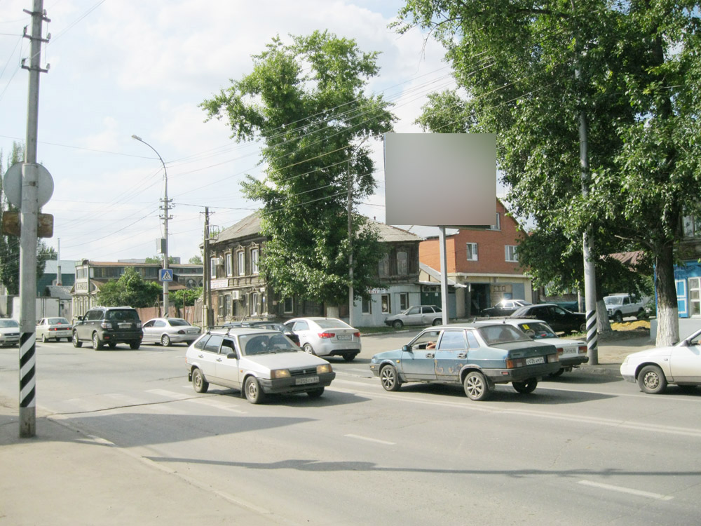 Фотография рекламного носителя, тип: Билборд 3x6, адрес: Соколовая ул., д.348 Х Железнодорожная ул., Саратов, Саратовская область, Россия. Сторона A №418497