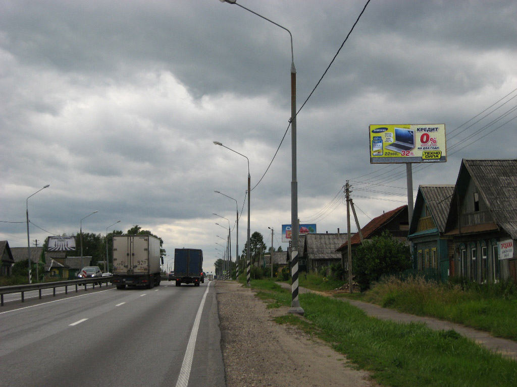 Фотография рекламного носителя, тип: Билборд 3x6, адрес: Эммаус пос., д.43, Тверь, Тверская область, Россия. Сторона А №624086