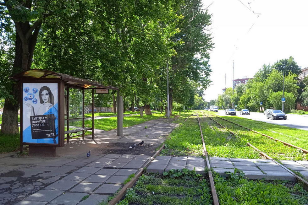Фотография рекламного носителя, тип: Остановка 1.8x1.2, адрес: Госпитальный Вал ул., д.16/2, Москва, Россия. Сторона Б №925919