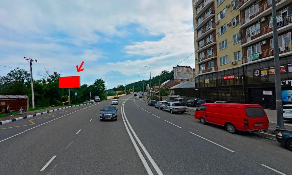 Фотография рекламного носителя, тип: Билборд 3x6, адрес: Транспортная ул., автосалон Лаура, Сочи, Краснодарский край, Россия. Сторона Б №1026077