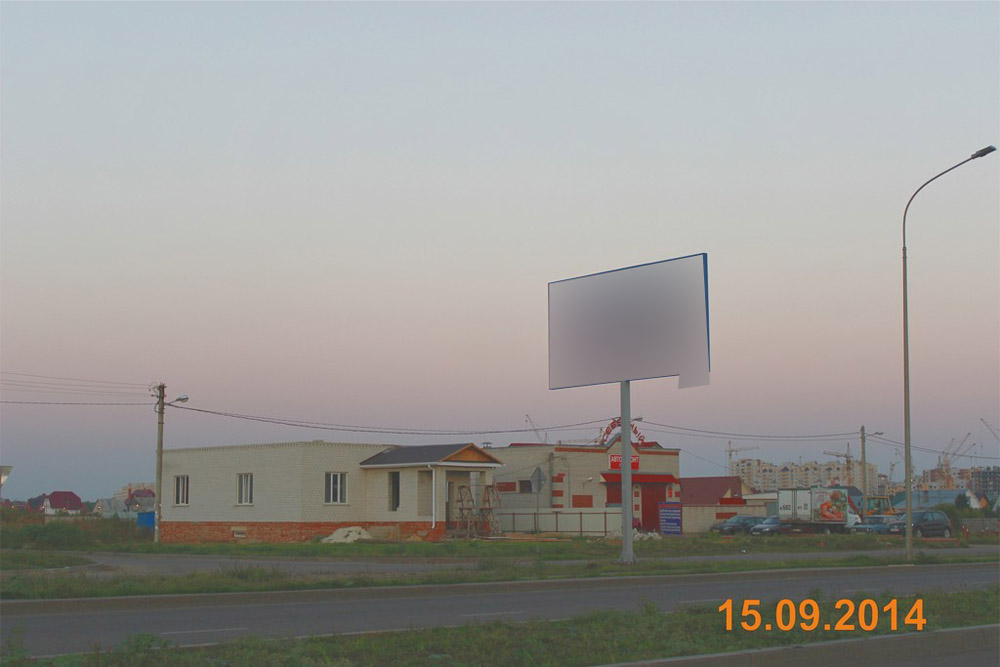 Фотография рекламного носителя, тип: Билборд 3x6, адрес: Тамбов-Лысые Горы-Каспий-Селезни-Сосновка а/д., 2 000м, Тамбов, Тамбовская область, Россия. Сторона B №438657