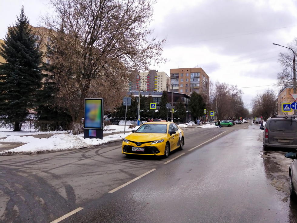 Фотография рекламного носителя, тип: Ситиформат 1.8x1.2, адрес: Тихвинская ул. Х 3 Интернационала ул., д.44, Ногинск, Московская область, Россия. Сторона Б №1014599