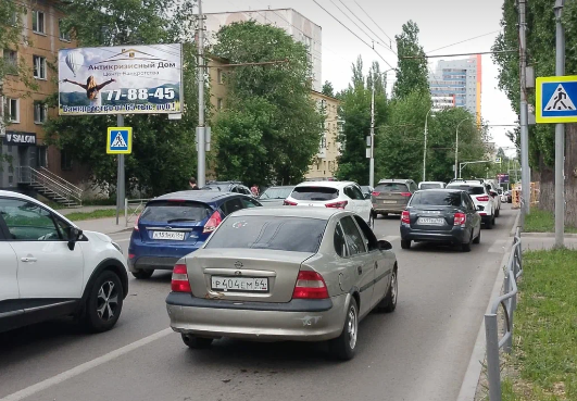 Фотография рекламного носителя, тип: Билборд 3x6, адрес: Чернышевского ул., д.125, Саратов, Саратовская область, Россия. Сторона Б №554241