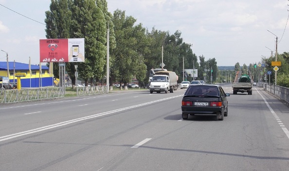 Фотография рекламного носителя, тип: Билборд 3x6, адрес: Харьковская ул., в районе «Хлебный дом», на 894 100 м, Новошахтинск, Ростовская область, Россия. Сторона Б №1093595