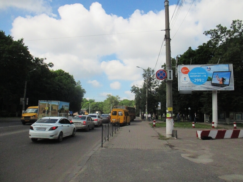 Фотография рекламного носителя, тип: Билборд 3x6, адрес: Дзержинского ул., д.111а, Курск, Курская область, Россия. Сторона А №588056