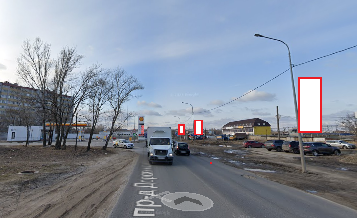 Фотография рекламного носителя, тип: Панель-кронштейн, адрес: Дорожников пр-зд., поз.1, Волгоград, Волгоградская область, Россия. Сторона А №1097214