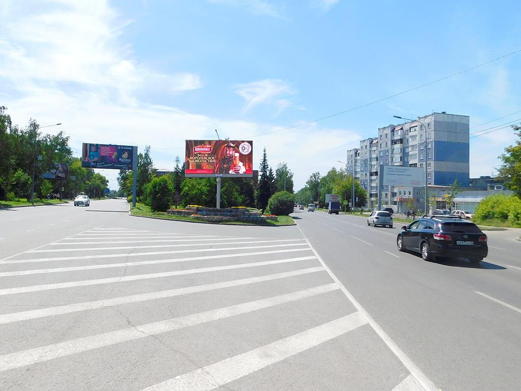 Фотография рекламного носителя, тип: Билборд 3x6, адрес: Строителей пр-т., д.1, Барнаул, Алтайский край, Россия. Сторона А1 №291845