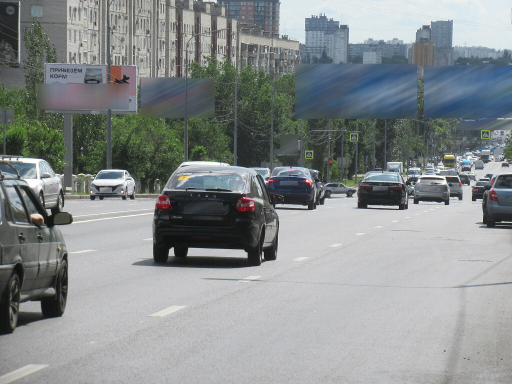 Фотография рекламного носителя, тип: Билборд 3x6, адрес: Рокоссовского ул., 100м от Х с Кубанской ул., Волгоград, Волгоградская область, Россия. Сторона Б №1000631