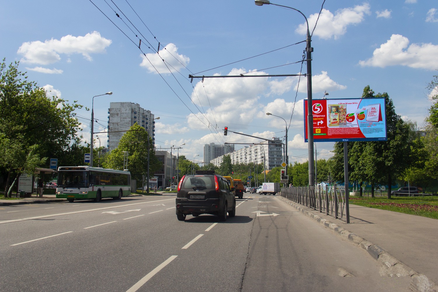 Фотография рекламного носителя, тип: Билборд 3x6, адрес: Шипиловская ул., д.37, корп.1, Москва, Россия. Сторона А №324940