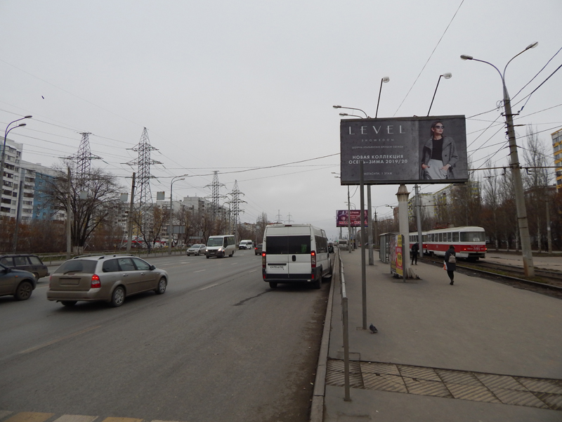 Фотография рекламного носителя, тип: Билборд 3x6, адрес: Демократическая ул. ул., д. 3, Самара, Самарская область, Россия. Сторона A1-A10 №790977