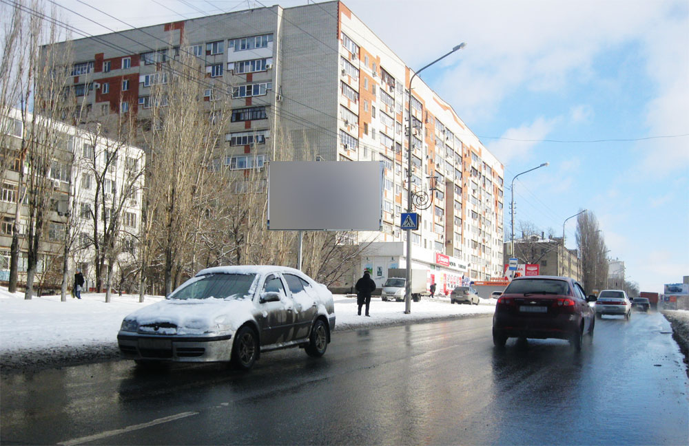 Фотография рекламного носителя, тип: Билборд 3x6, адрес: Навашина ул., д.20, Саратов, Саратовская область, Россия. Сторона B №418502