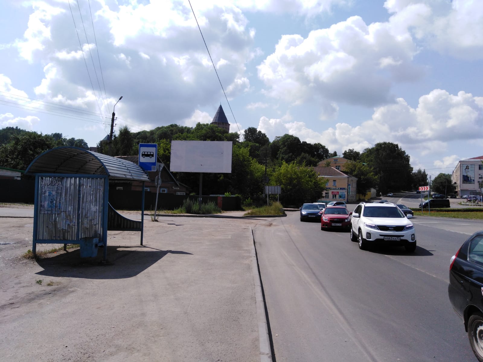 Фотография рекламного носителя, тип: Билборд 3x6, адрес: Соболева ул. Х Перекопный пер., Смоленск, Смоленская область, Россия. Сторона Б №383088