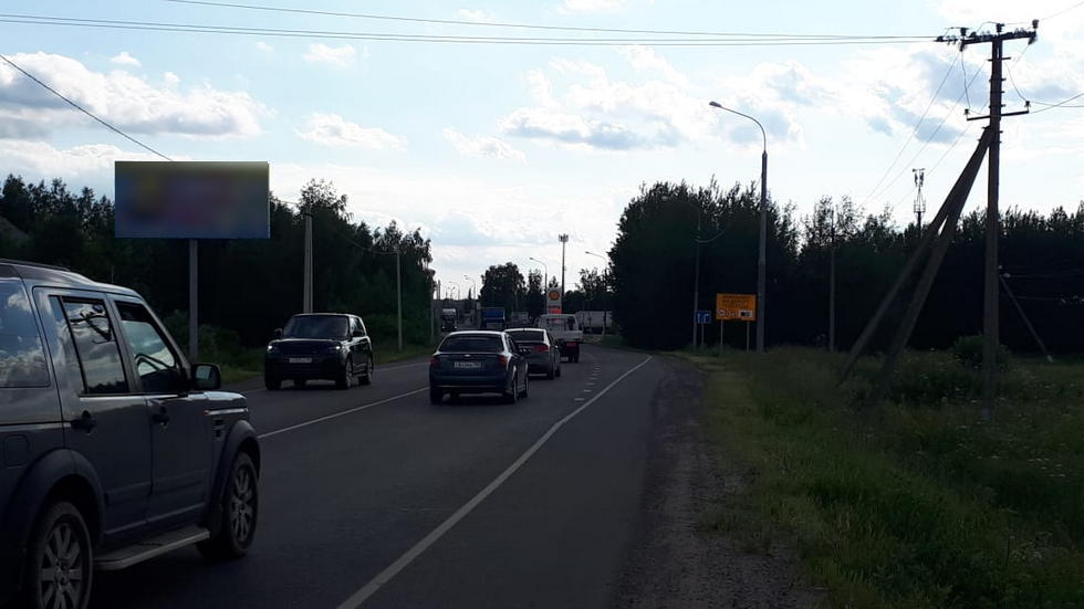 Фотография рекламного носителя, тип: Билборд 3x6, адрес: Ногинск-Ельня-Стулово-Лосино-Петровский а/д, 6 800м, Ногинск, Московская область, Россия. Сторона Б №1014581