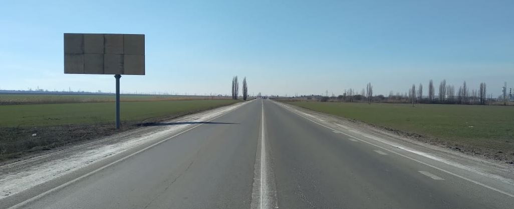 Фотография рекламного носителя, тип: Билборд 3x6, адрес: Краснодар-Темрюк а/д, 65 630м, слева, Славянск-на-Кубани, Краснодарский край, Россия. Сторона B №872464