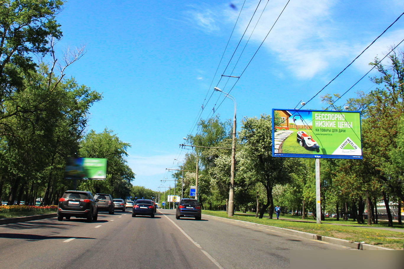 Фотография рекламного носителя, тип: Билборд 3x6, адрес: Дмитровское ш., д.98, Москва, Россия. Сторона А №324215