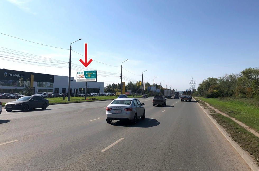 Фотография рекламного носителя, тип: Билборд 3x6, адрес: Блюхера ул., д.123, Челябинск, Челябинская область, Россия. Сторона В №376817