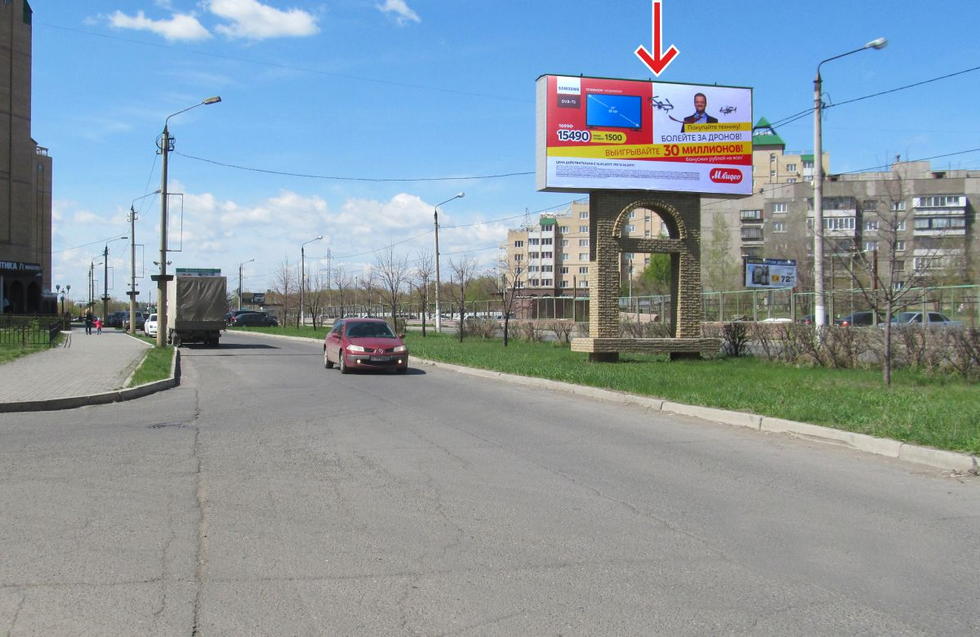 Фотография рекламного носителя, тип: Билборд 3x6, адрес: 50 лет Магнитки ул., д.63, поз.2, Магнитогорск, Челябинская область, Россия. Сторона Б №836286