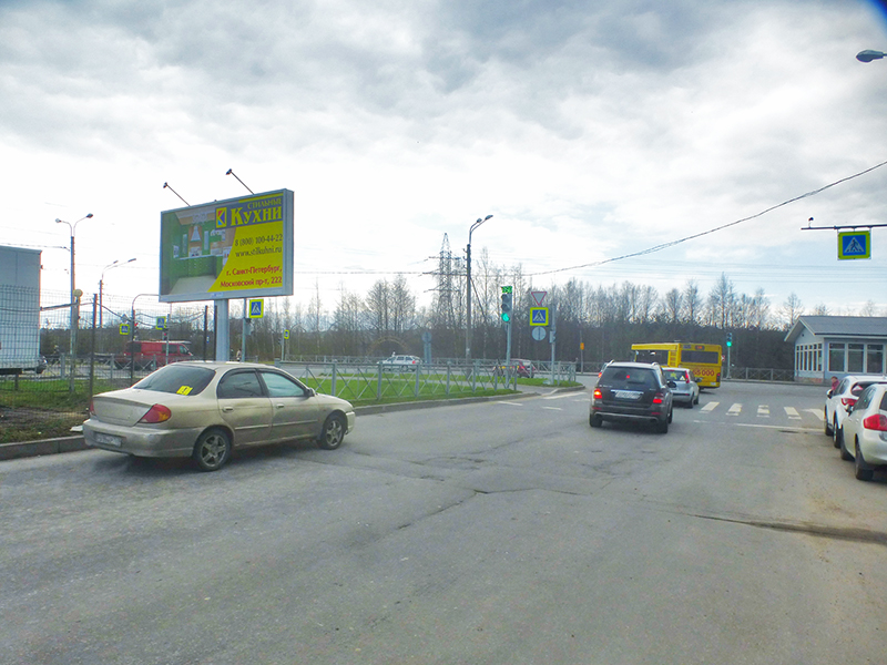 Фотография рекламного носителя, тип: Билборд 3x6, адрес: Шуваловский пр-т., д.63, корп.1 Х Планерная ул., Санкт-Петербург, Россия. Сторона А2 №639165