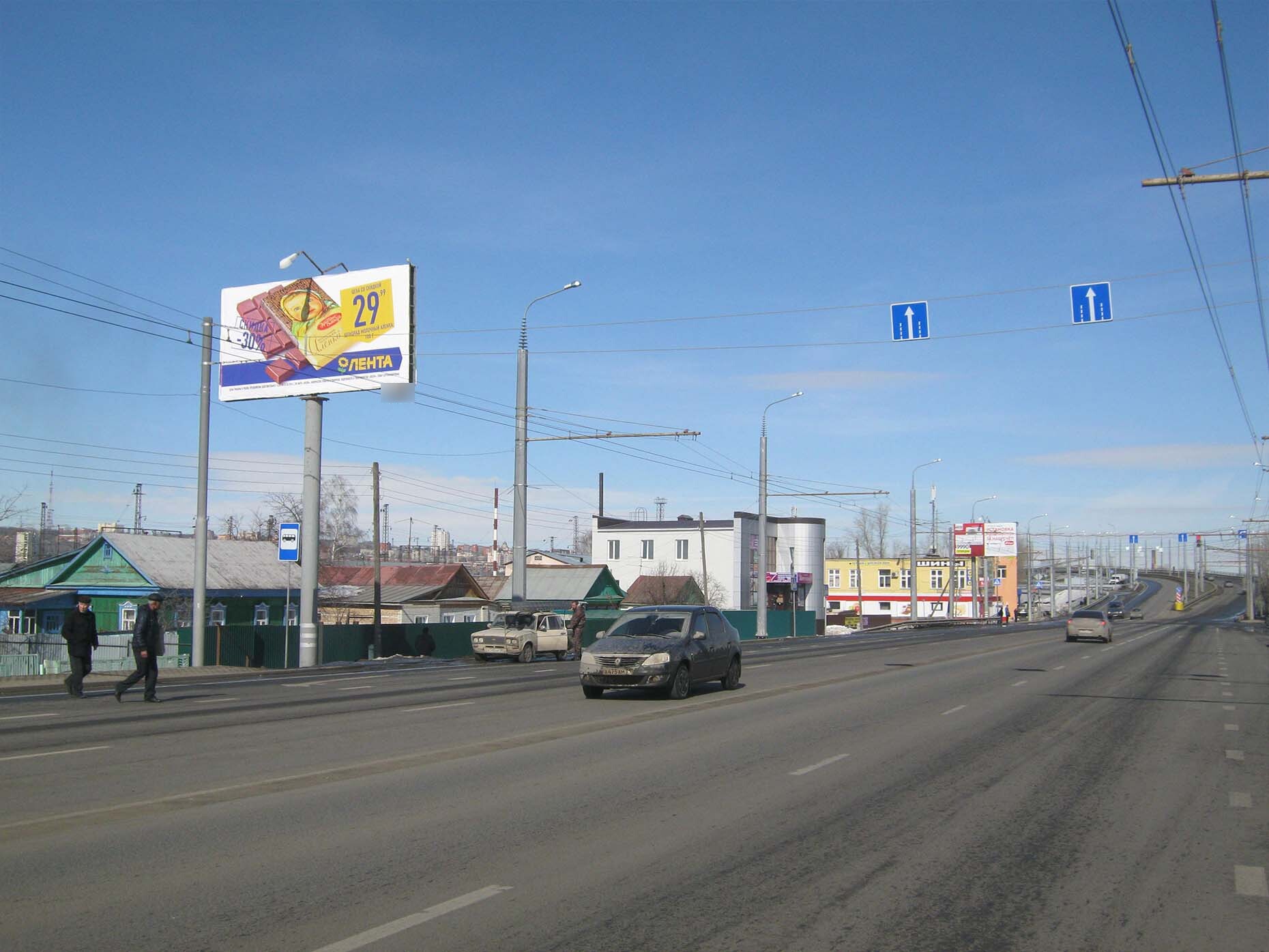 Фотография рекламного носителя, тип: Билборд 3x6, адрес: Терновского ул., д.29, Пенза, Пензенская область, Россия. Сторона B №425148