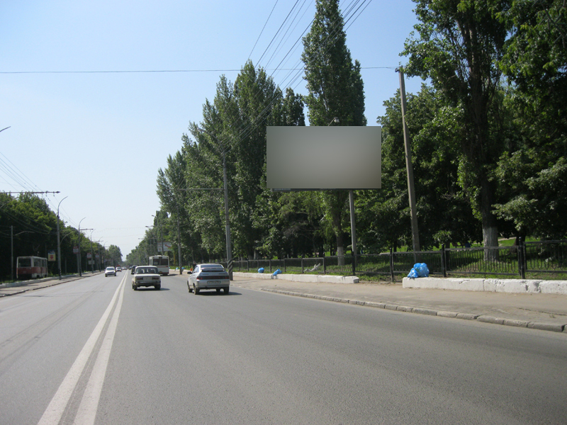 Фотография рекламного носителя, тип: Билборд 3x6, адрес: 50 лет Октября пр-т. Х Алексеевская ул., Саратов, Саратовская область, Россия. Сторона A №418423